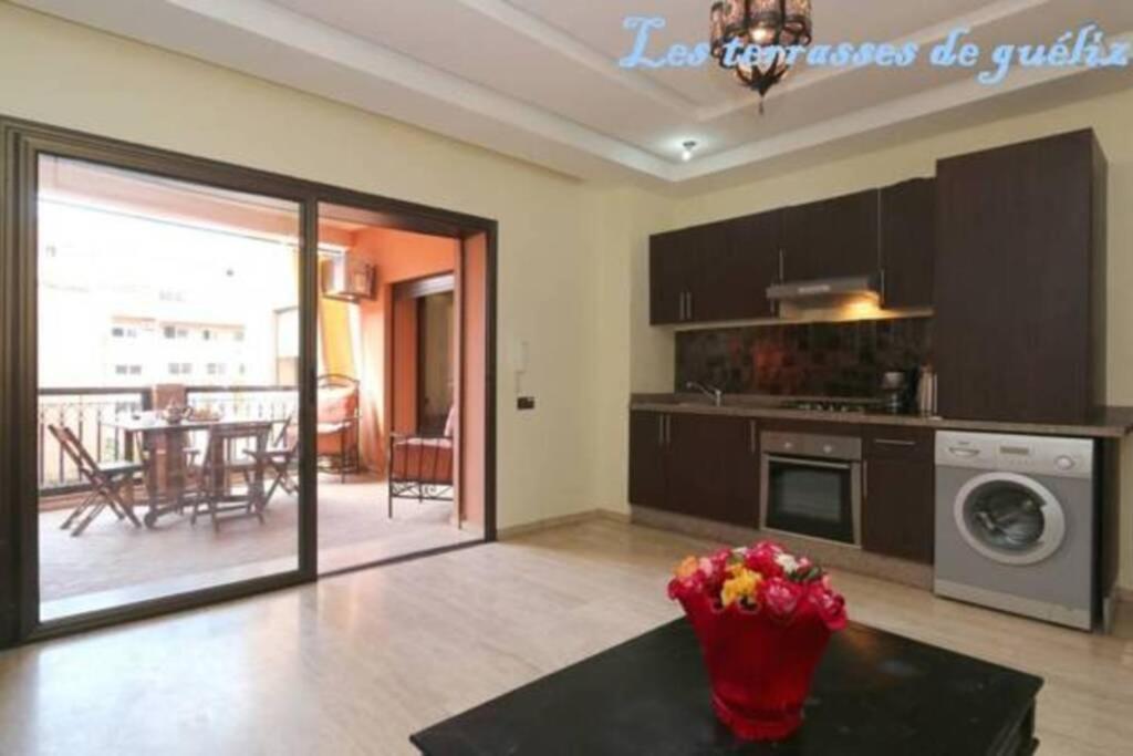 Les Terrasses De Gueliz Apartman Marrákes Kültér fotó